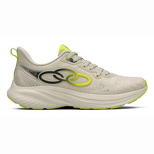 Tênis Olympikus Swift 5 Feminino Bege Corrida Esportivo