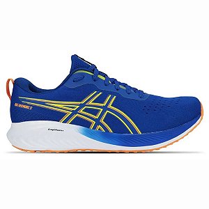 Tênis Asics Gel Shinobi 3 Masculino Azul Laranja Corrida