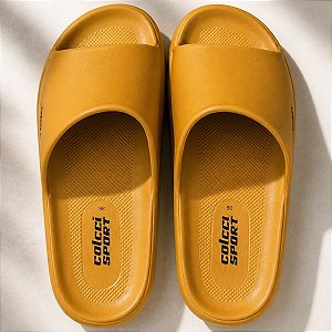 Chinelo Colcci Nuvem Cloud Slide Unissex Marrom Confortável