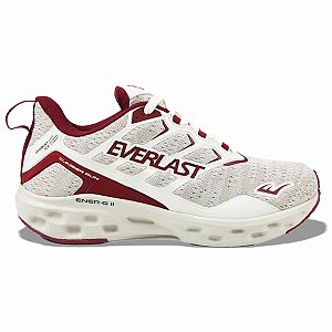 Tênis Everlast Climber Run Unissex Bege Bordo Training