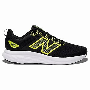Tênis New Balance 460 V4 Preto Verde Masculino Macio