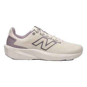 Tênis New Balance 413v3 Feminino Bege Roxo Corrida