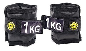 Caneleira De Peso Tornozeleira - Par, 1kg Cada - Be Stronger