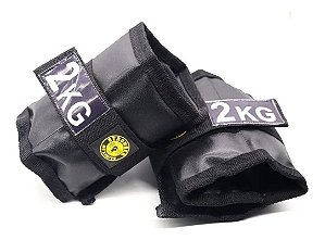 Caneleira De Peso Tornozeleira - Par, 2kg Cada - Be Stronger