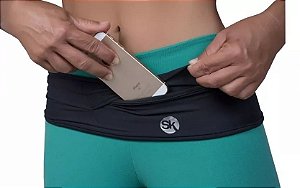 Cinto De Lycra Running Belt Preto - Skyhill