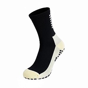 Meia Socks Antiderrapante Futebol Contra Torções Adulto Jogo
