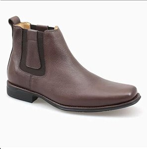 Sapato Social Anatomicgel Cafe Masculino 7810