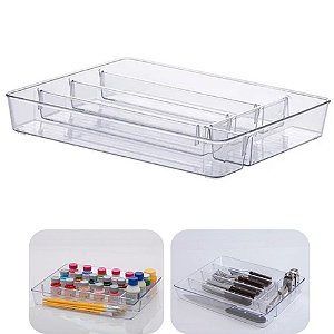 Organizador Diamond Utensílios Talheres Gaveta 36x28x5cm - 907 Paramount