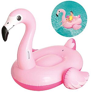 Boia Flamingo Inflável Grande Gigante Piscina Praia Verão Até 90kg - 1979 Mor