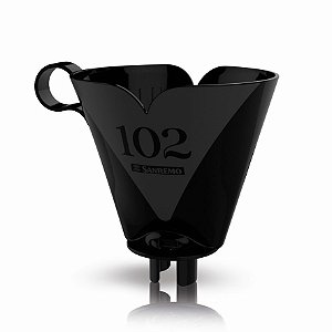 Suporte Coador Filtro Para Café Passado Pequeno 102 - Sanremo - Preto