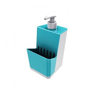 Dispensador Para Detergente Líquido Dispenser Branco - Crippa - Azul Turquesa