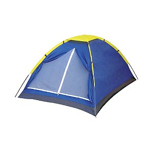 Barraca Iglu 2 Pessoas Mosquiteiro Acampamento Camping - Mor - Azul