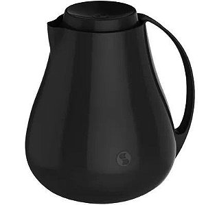 Bule Térmico Sonetto 750ml Café Chá Leite Quente e Frio - Soprano - Preto