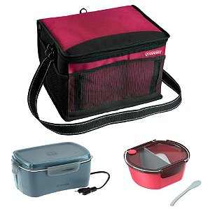 Kit Bolsa Térmica 12 L Marmita Saladeira Soprano | Loja Armazém BR -  armazembr.com.br