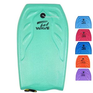 Prancha Bodyboard Média 73cm Para Mar Surf Amador Infantil Brinquedo De Praia - 30100 Belfix - Verde