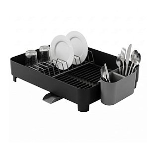 Escorredor de Louça Pratos Copos Porta Talheres  Bico Direcionador - EL600PTF Ou