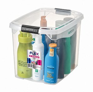 Caixa Organizadora 11l Multiuso Porta Utensílios Closet Roupas Brinquedo - SR911 Sanremo