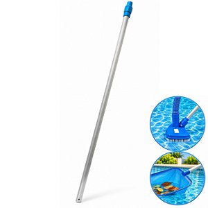 Cabo Telescópico para Piscina 2m em Alumínio Estriado Ajustável - 25 Netuno