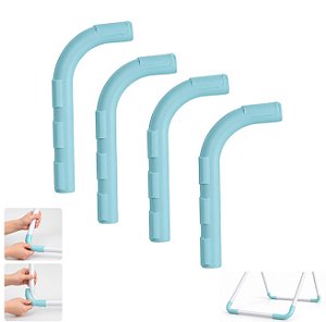Kit Proteção Varal de Chão Mor 4 Peças Cantoneira Reposição - 6084 Mor