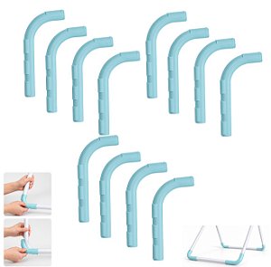 Kit 3 Proteção Varal de Chão Mor 12 Peças Cantoneira Reposição - 6084 Mor