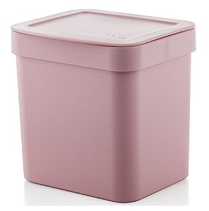 Lixeira Trium 2,5 Litros Porta Cesto De Lixo Cozinha Pia - LX 500 Ou - Rosa