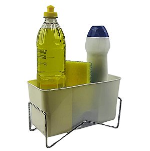 Aramado Organizador Pia Porta Detergente Líquido Esponja Cozinha Bancada - 579 Stolf