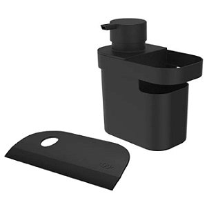 Kit Dispenser Porta Detergente Organizador Utensílios Rodo Bancada Pia Cozinha - Ou