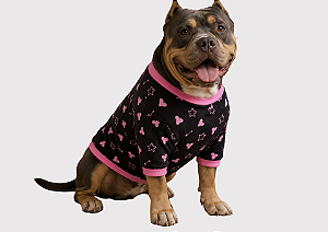 Roupa Pet American Bully Plush Gaby Moda Pet