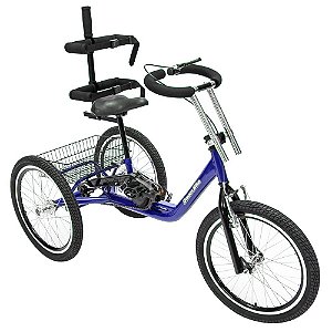 Bicicleta para Deficientes - Triciclo Adaptado Infantil aro 20"