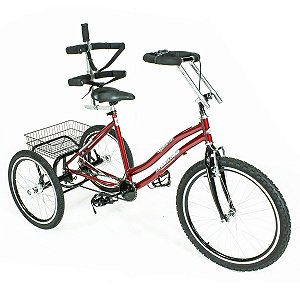 Bicicleta para Deficientes - Triciclo Adaptado aro 24" ou 26"