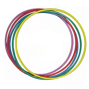 Bambolês Grande Arco Adulto Sortidos e Coloridos 65/75/90cm