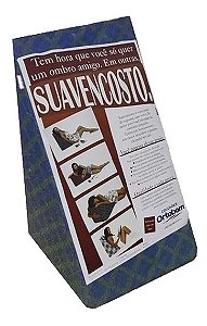 Encosto Massageador Triangulo Suave Ortobom Conforto C/Capa Ziper