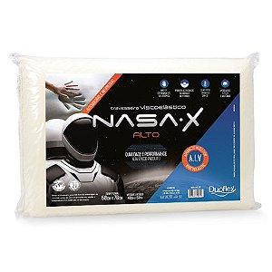 Travesseiro Duoflex Viscoelástico Nasa X Alto
