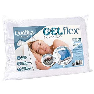 Travesseiro Duoflex Gelflex Nasa 50x70x14