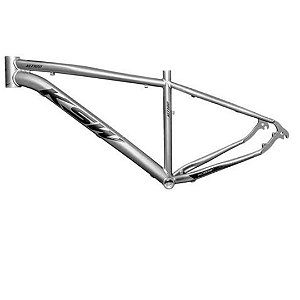 QUADRO DE BICICLETA CINZA ARO 29 KSW ALUMINIO
