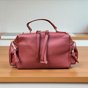 Bolsa estruturada elegance caramelo