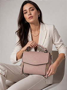 Bolsa Satchel LC Winni – Edição Rose Elegance