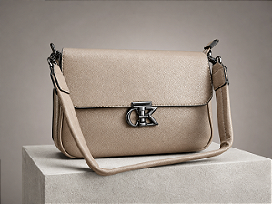 Bolsa Flap Taupe Sign