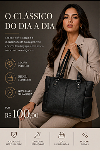 Bolsa Noir Everyday Tote