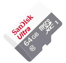 Micro Cartão Memória Ultra SD 64g - SanDisk