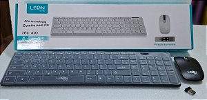 Kit teclado e mouse sem fio Tec -K03