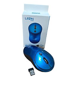Mouse USB sem fio Leon 1600 Dpi