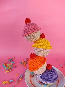 Chaveiros de Cupcake