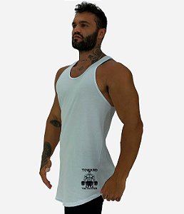 Regata Longline Masculina MXD Conceito Estampa Lateral Toward The Sinister