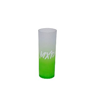 Copo Long Drink Acrílico MXD Conceito Verde Fosco Degrade