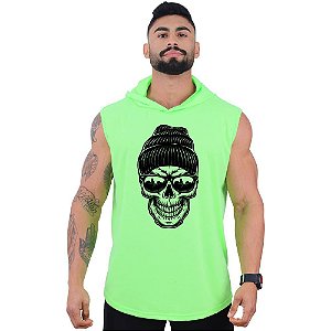 Regata Longline com Touca MXD Conceito Caveira da Gorro e Óculos