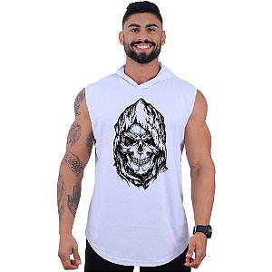 Regata Longline com Touca MXD Conceito Caveira de Capuz