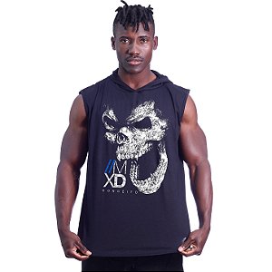 Regata Longline com Touca MXD Conceito Caveira de Gorila