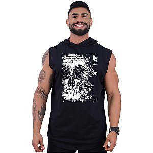Regata Longline com Touca MXD Conceito Caveira Escritas