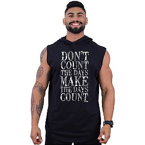 Regata Longline com Touca MXD Conceito Don't Count The Days Make The Days Count